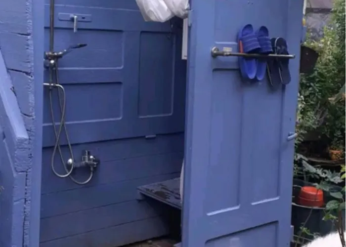 Bett Im Heu-Koje Mit Schlafsack Free Wifi 팜스테이